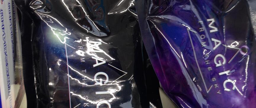 On the supermarket shelves, small bags read ʼMagic from the skyʼ.