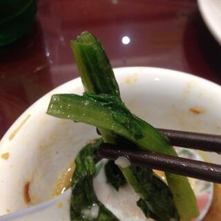 Narrow stalks of a green vegetable.