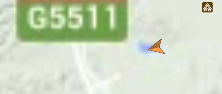 A screenshot from GaiaGPS