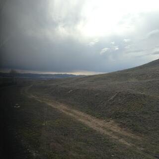 Passing through haunted lands.