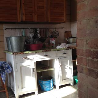 Small but highly functional kitchen.