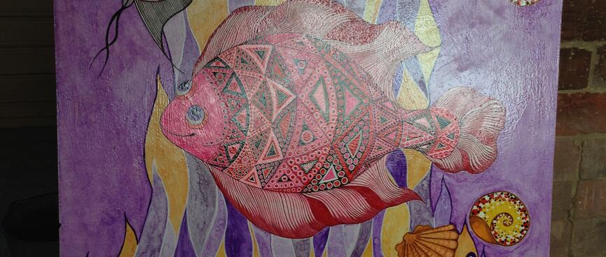 Happy fish.