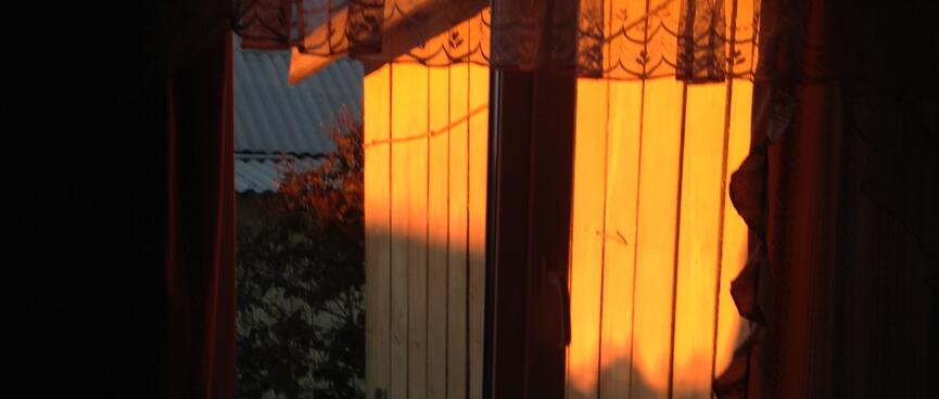 The sublime sunrise.