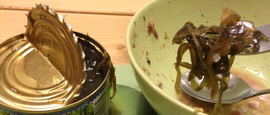Dinner of swamp monsters.