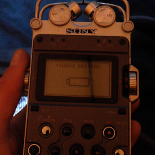 My Sony PCM-D50 field recorder.